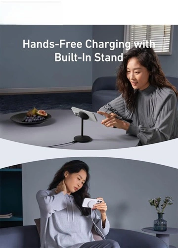 شارژر رومیزی انکر مدل MagGo Wireless Charging به همراه کابل USBC به طول 1.5 متر (4)